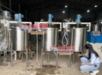Máy sản xuất bồn khuấy dầu gội 200 lít