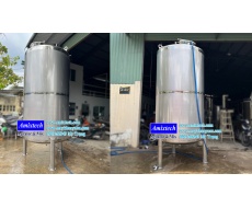 Bồn inox 4 khối, bồn nước 4 khối hình trụ đứng lh 0909 266 949 Mr Trọng