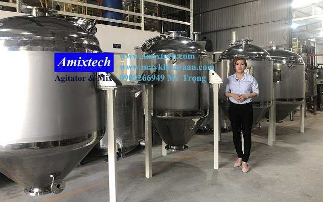 bồn giải nhiệt thực phẩm 2 lớp