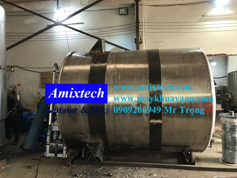gia công bồn khuấy công nghiệp