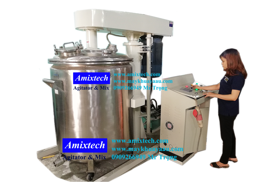máy nghiền rổ nắp kín