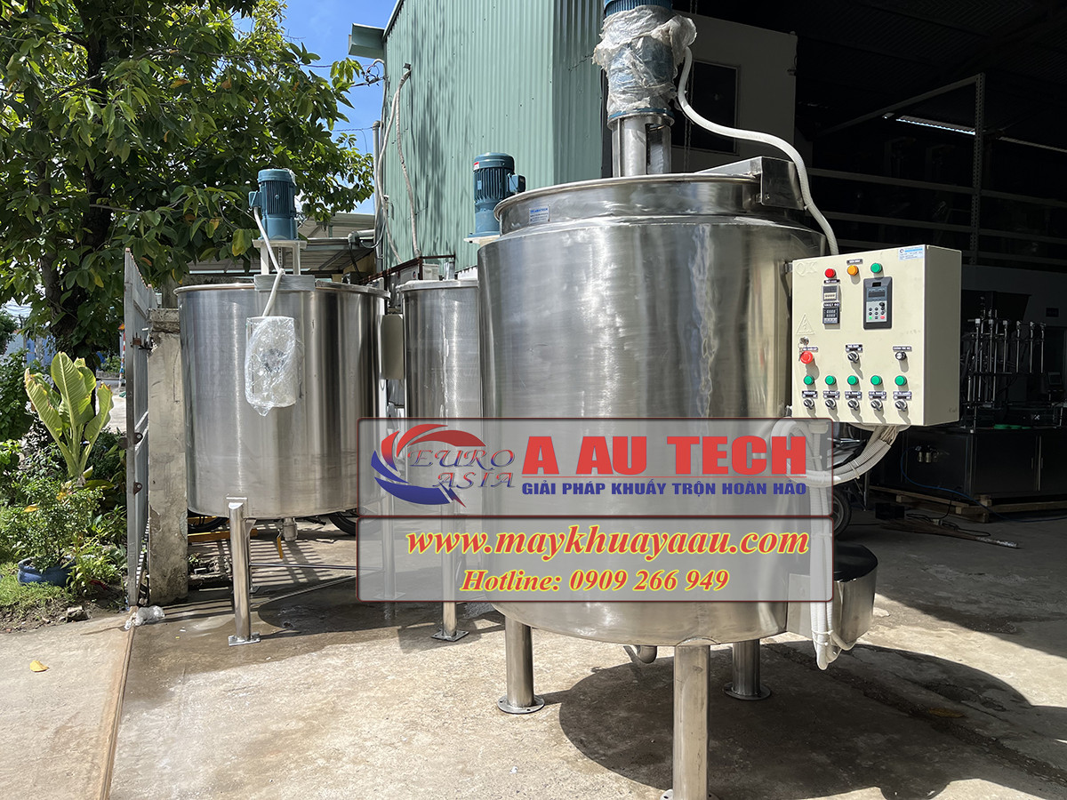 bồn khuấy hóa chất 1000 lít