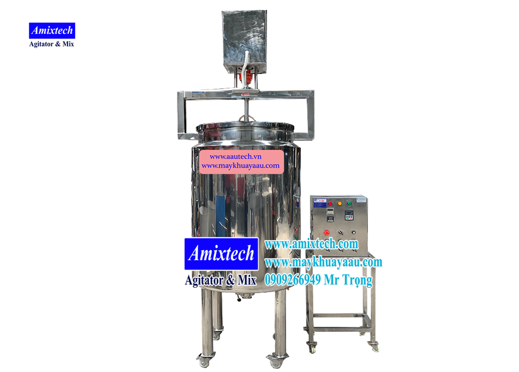 bồn khuấy gia nhiệt thực phẩm