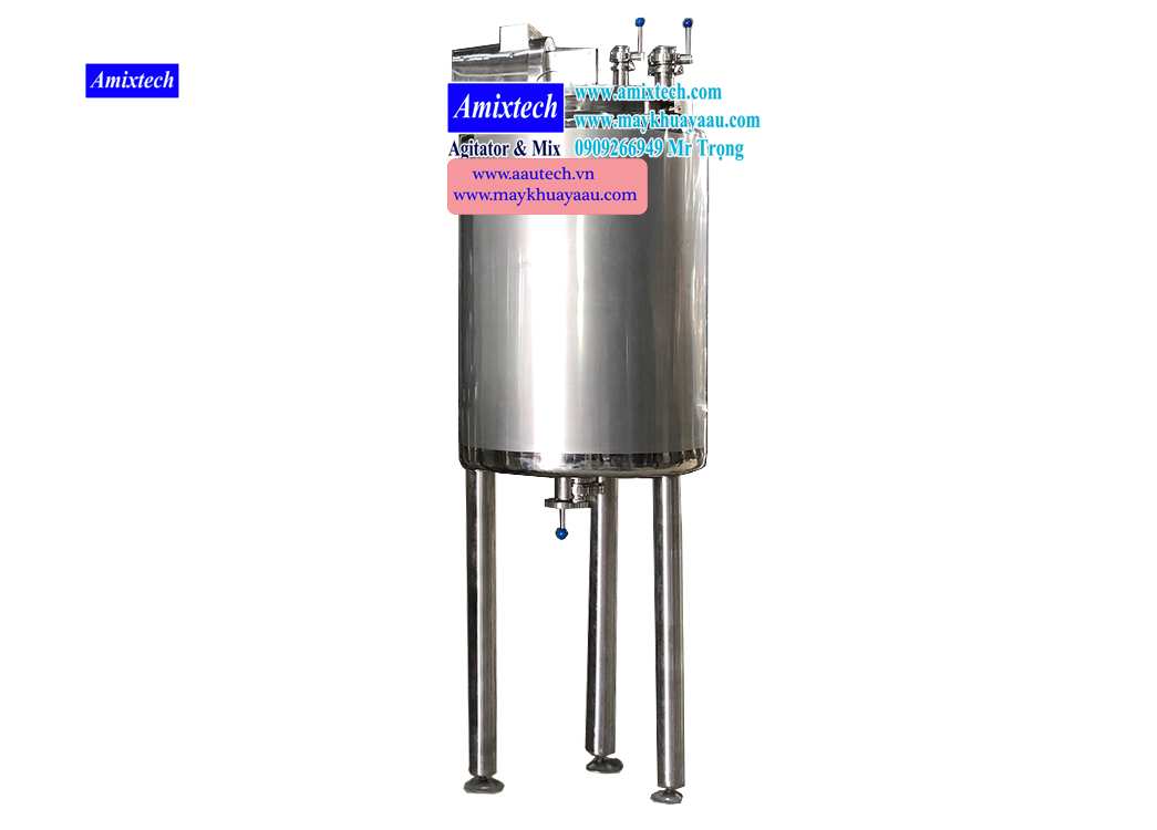 bồn khuấy gia nhiệt thực phẩm 200 lít