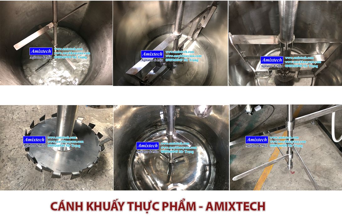 cánh khuấy thực phẩm-amixtech