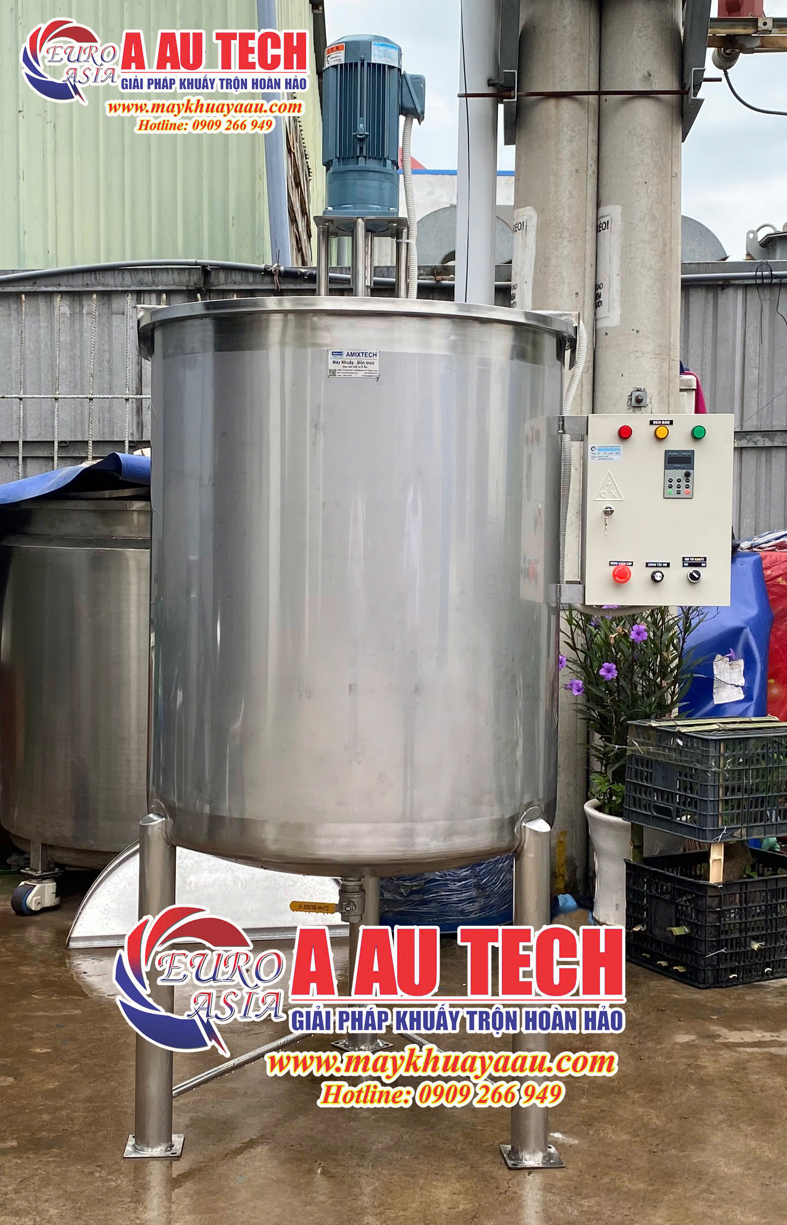 thiết bị phối trộn thực phẩm 1