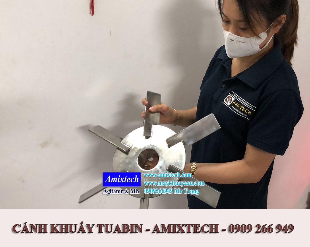 cánh khuấy tuabin