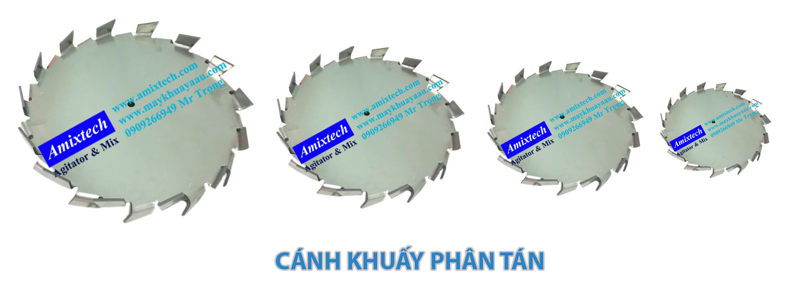cánh khuấy phân tán sơn AC-03