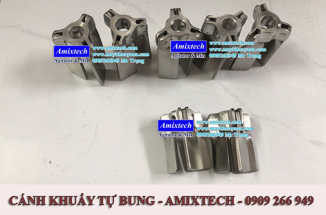 cánh khuấy tự bung