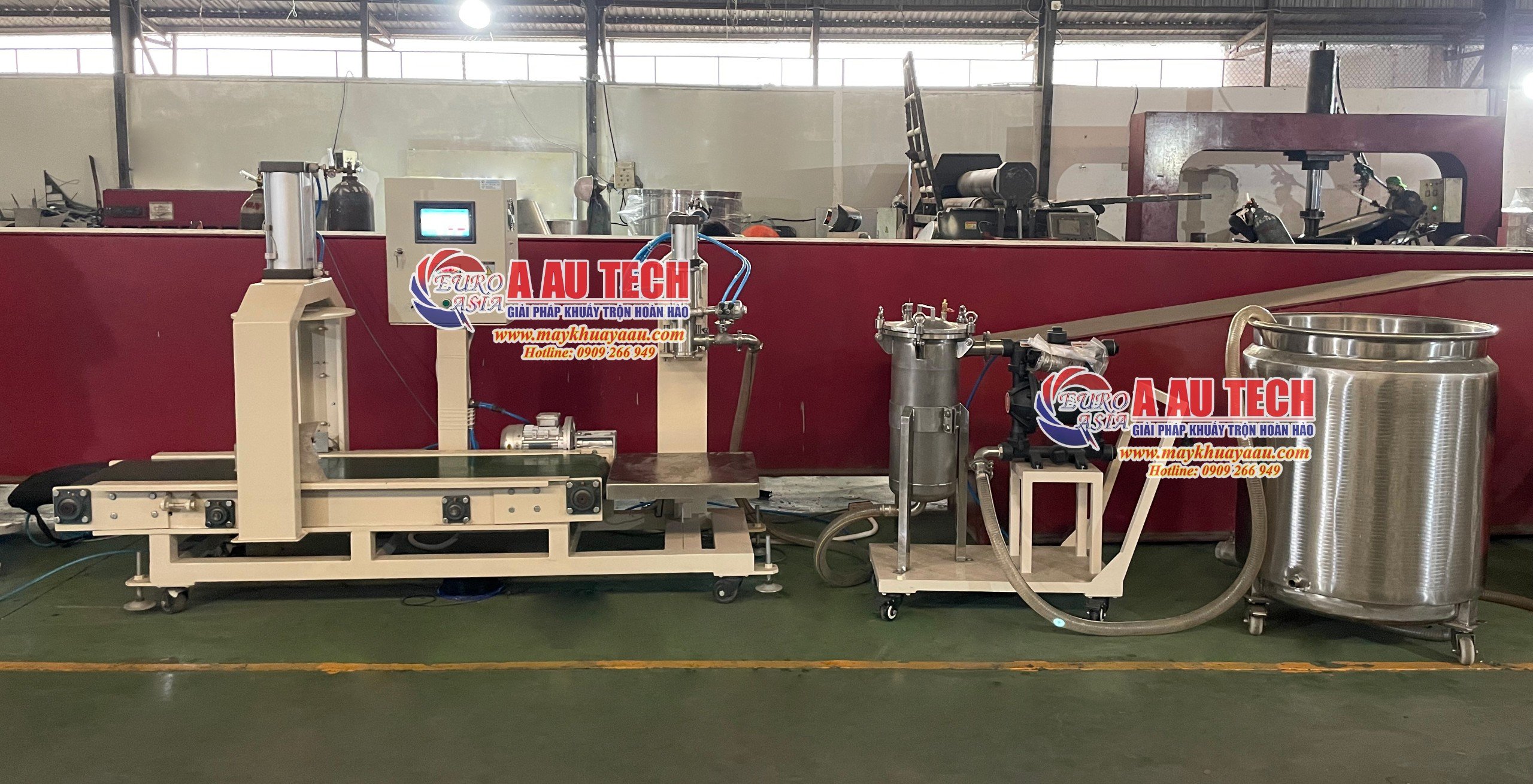 máy chiết rót dầu nhớt thùng 18 lít