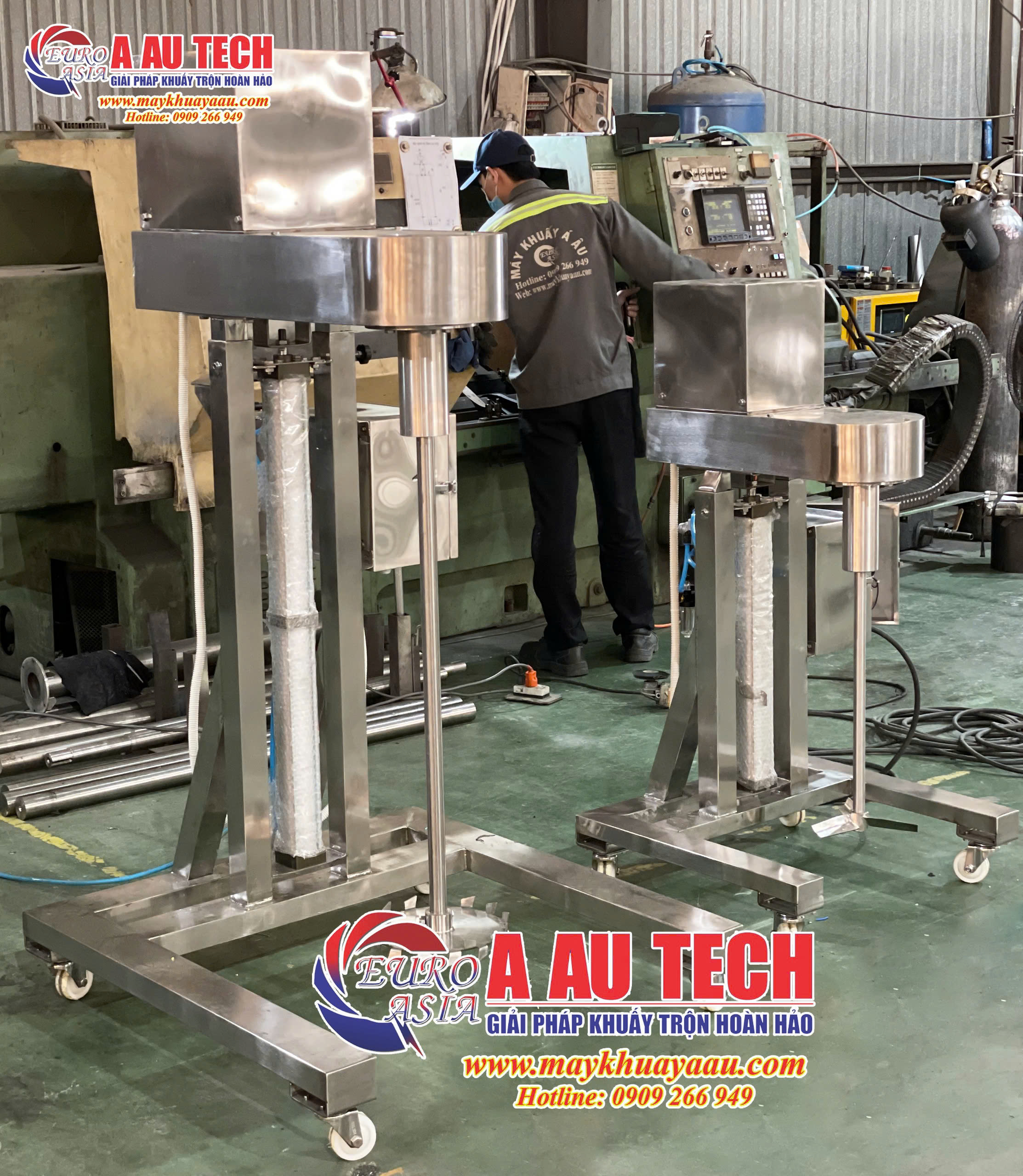 máy khuấy thuốc thủy sản 3