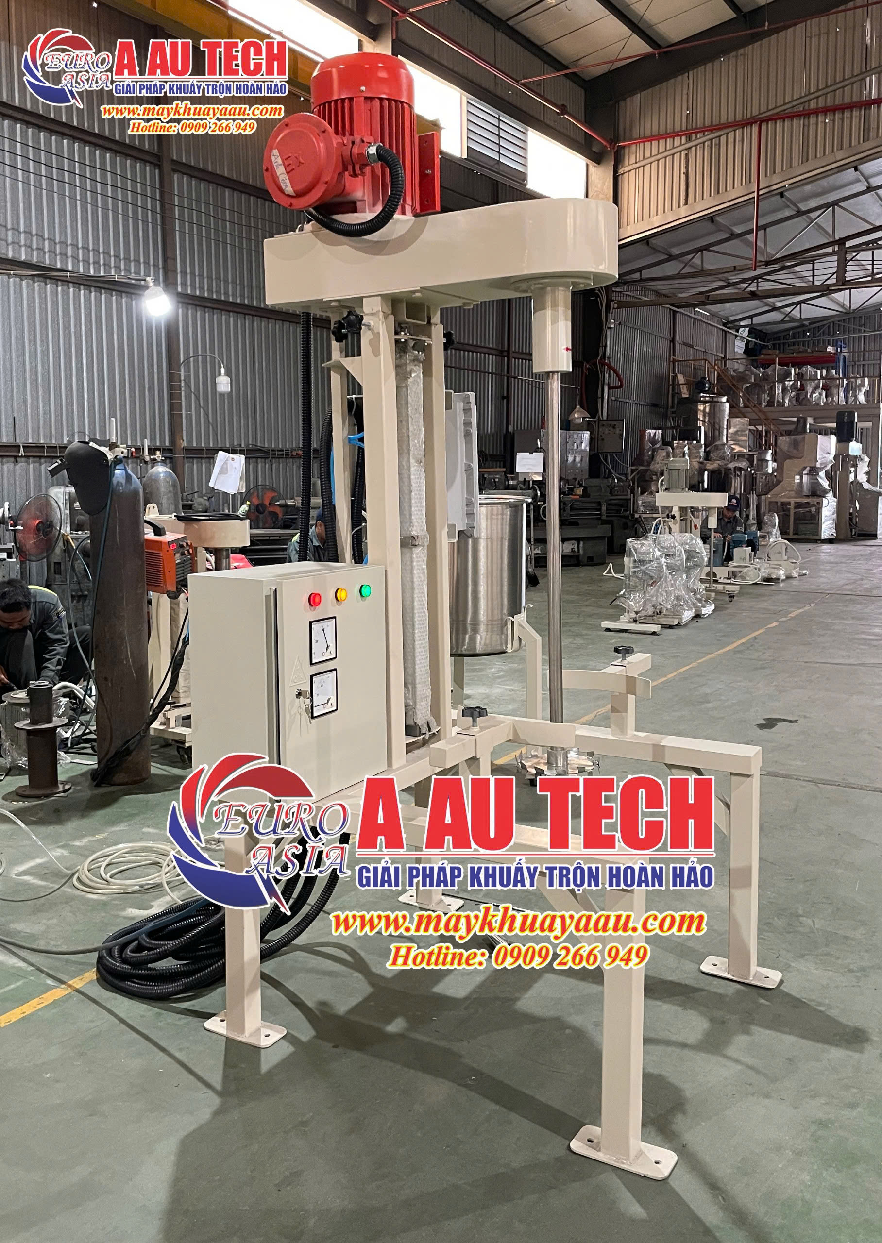 máy khuấy tốc độ cao 200 lít