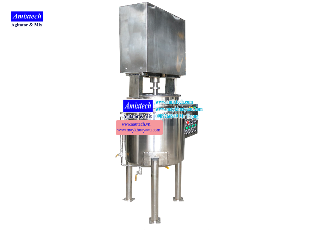 máy nhũ hóa đồng hóa mỹ phẩm 100kg