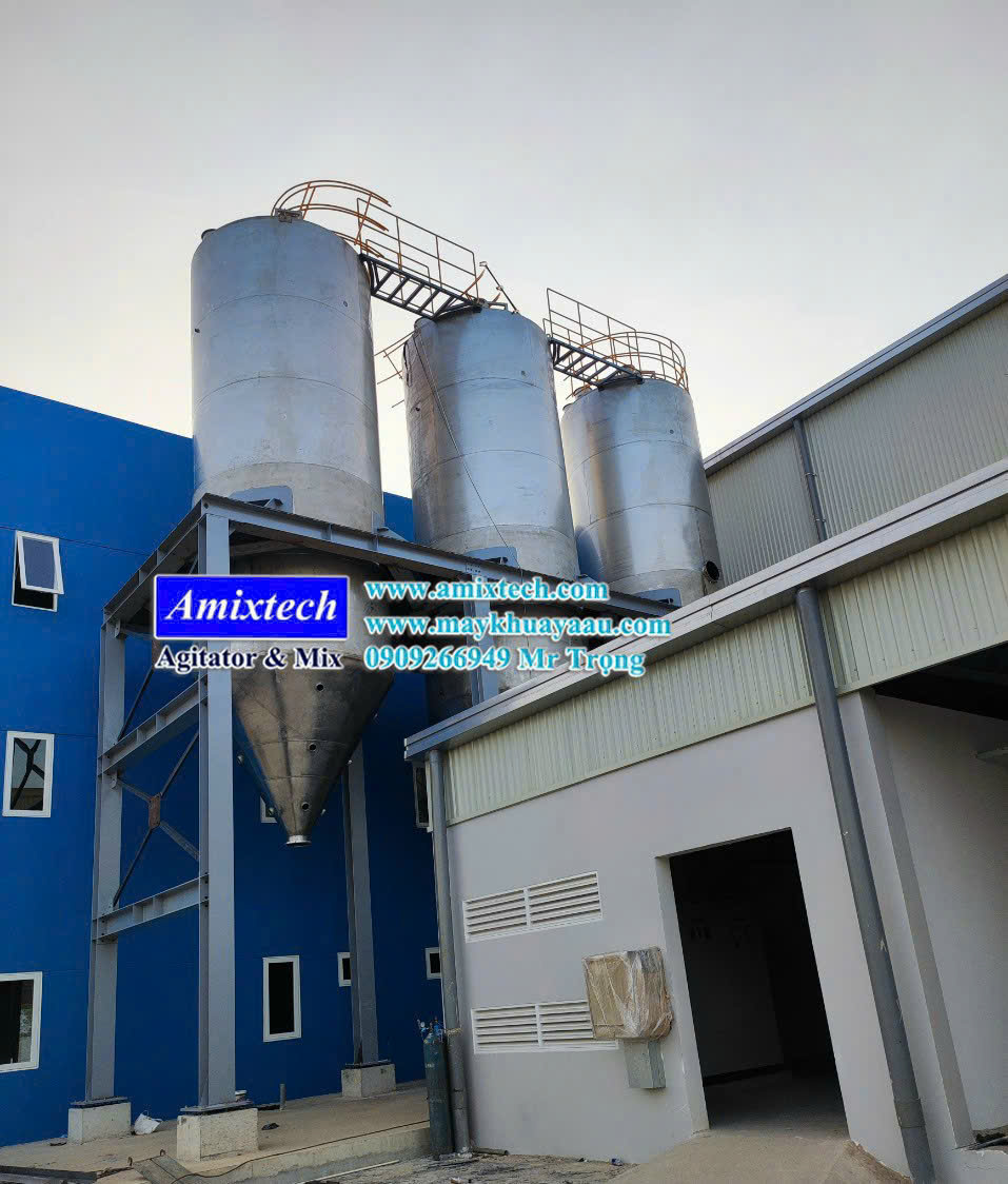 silo chứa nguyên liệu 16