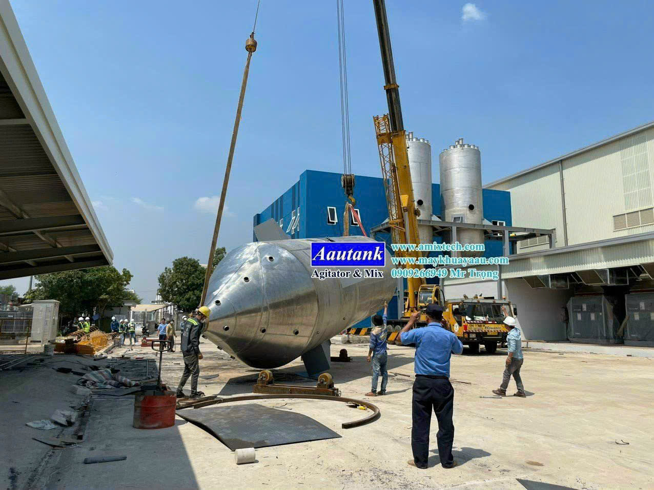 silo chứa nguyên liệu 12 
