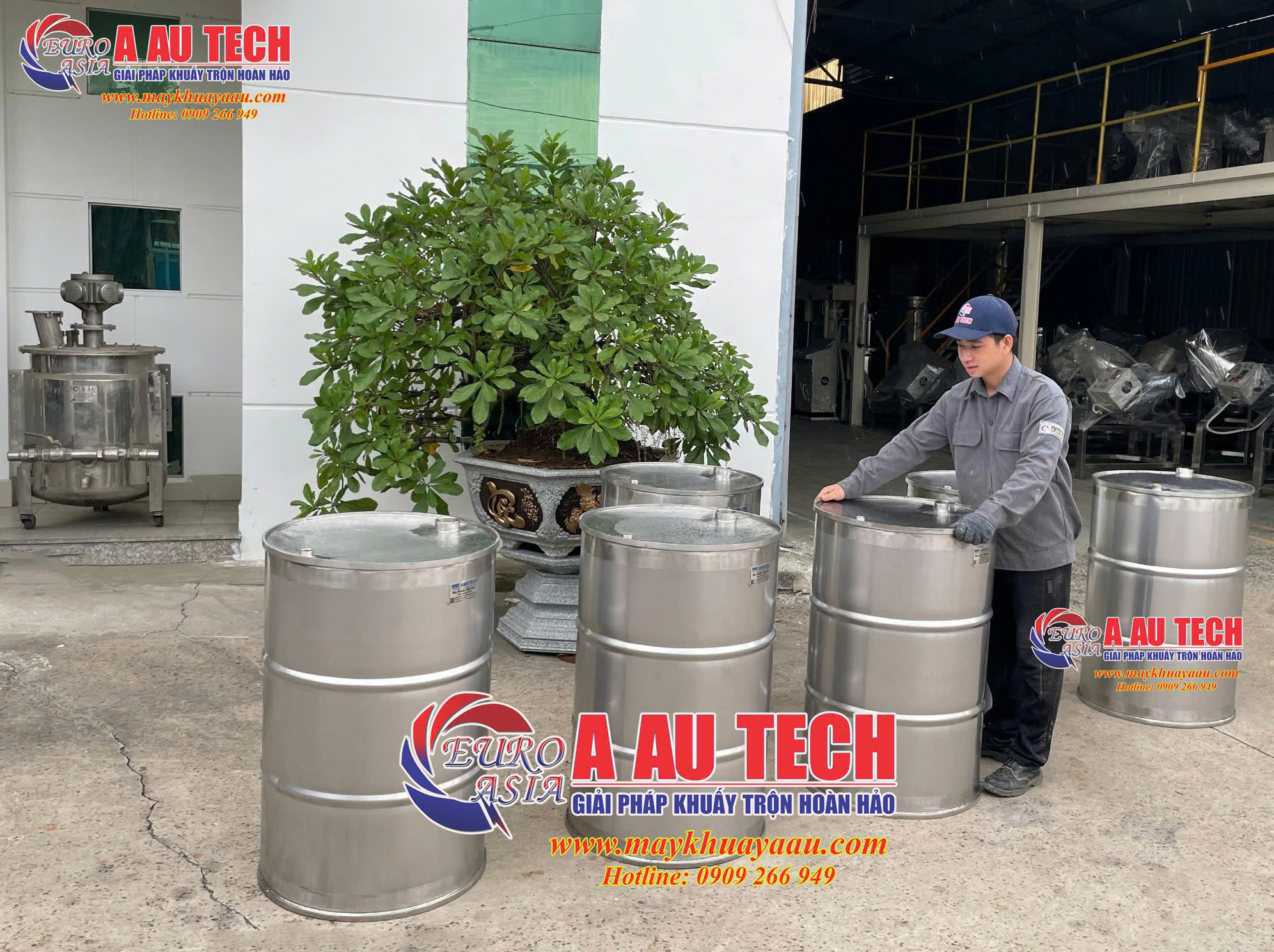 thùng phuy inox 304 2